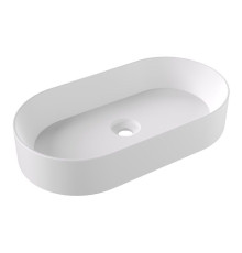 Раковина накладная Alice SPY Oval 65x36 см белый матовый 34240109