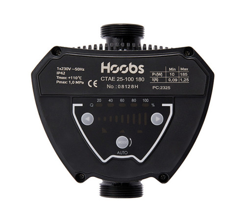 Насос циркуляционный Hoobs CTAE 25-100 180 мм 185 Вт 220 В с гайками 08128H