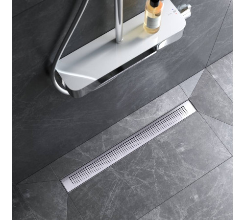 Трап для душа линейный AM.PM PrimeFlow универсальный затвор Cut Gradient 70 см W02SC-P11-070-01SB