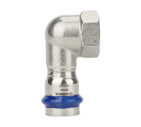 Угольник раструбный Varmega Inox Press 15х1/2 ВР VM714001504