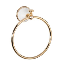 Полотенцедержатель-кольцо Tivoli Harmony белый/золото TWHA015bi/oro