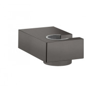Держатель ручного душа Hansgrohe Porter E шлифованный черный хром 28387340