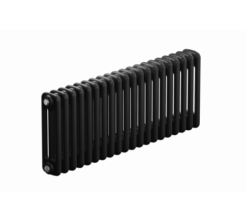 Радиатор трубчатый RIFAR TUBOG 3037 3-трубчатый 24 секции боковое подключение 3/4 Антрацит матовый 3037-24-B1