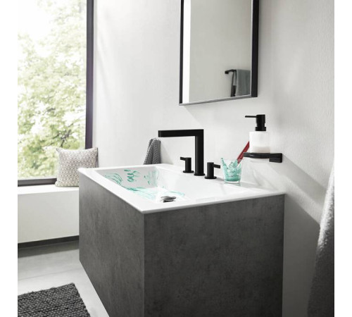 Диспенсер для жидкого мыла Hansgrohe AddStoris черный матовый 41745670