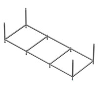 Монтажный комплект для акриловой ванны Roca Uno 170х75 см ZRU9302876