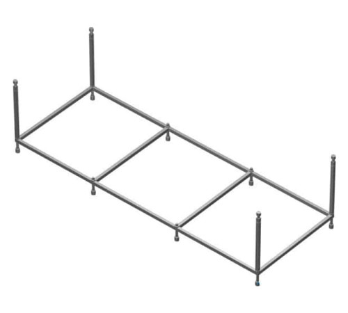 Монтажный комплект для акриловой ванны Roca Uno 170х75 см ZRU9302876