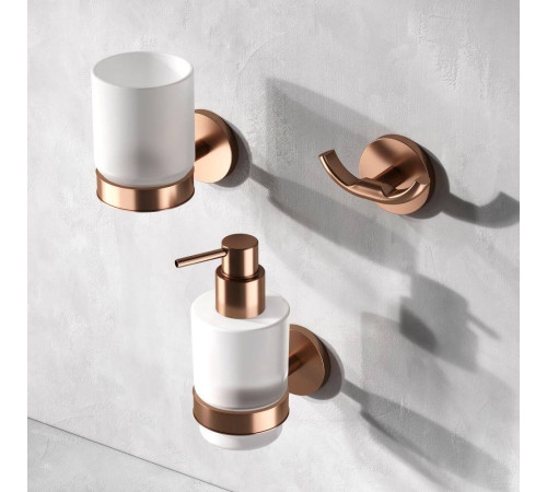 Крючок для полотенец двойной AM.PM X-Joy настенный розовое золото A85A35644