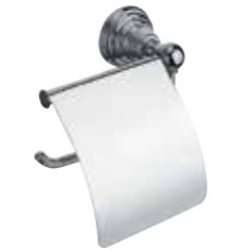 Держатель для туалетной бумаги Cezares Amore с крышкой хром CA23651