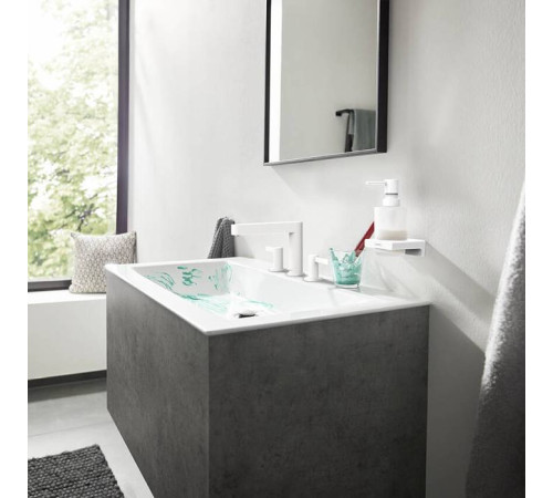 Диспенсер для жидкого мыла Hansgrohe AddStoris белый матовый 41745700