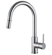 Смеситель для кухни Alveus Delos-P с выдвижным изливом 1129021