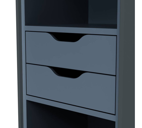 Шкаф-пенал подвесной AM.PM Inspire V2.0 40 см графит матовый M50ACHX0406GM