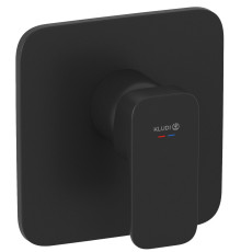 Смеситель для душа Kludi Renon на 1 потребитель внешняя часть черный матовый 427553975