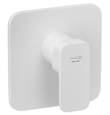 Смеситель для душа Kludi Renon на 1 потребитель внешняя часть белый матовый 427555375