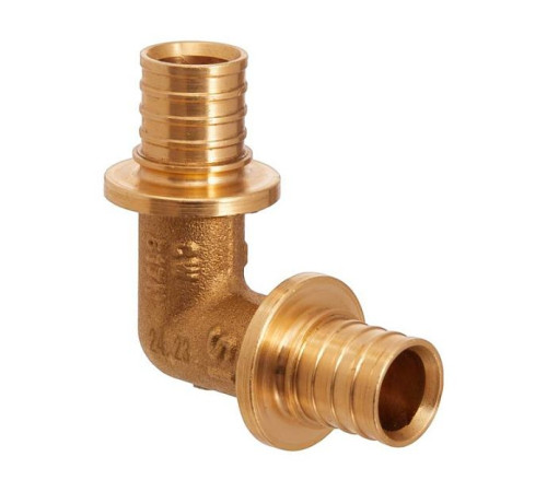 Угольник аксиальный латунный Smart Install 25x3.5 мм 52133S