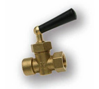 Кран отсечной для манометра Watts 1/2x1/2 ВР PN25 10009491