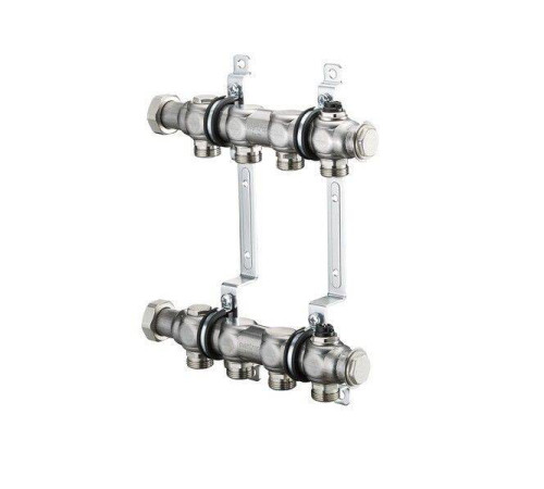 Коллектор из нержавеющей стали Oventrop Multidis SH 6 выходов 1 x 3/4 EK 1407156