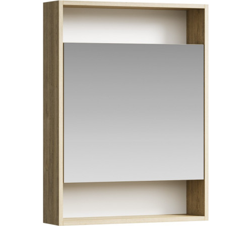 Шкаф зеркальный Aqwella Сити 600х850х150 мм дуб балтийский SIT0406DB