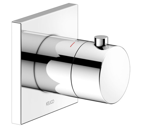 Душевой комплект KEUCO IXMO № 8 с термостатом и верхним душем хром 59602 010002