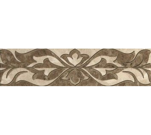 Бордюр Gracia Ceramica Saloni brown 01 30х7.5 см 010212001736