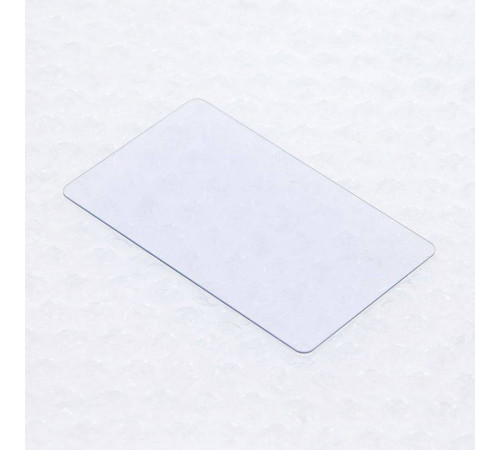 Табличка ПВХ Walraven BIS IKS-2000 86x54 мм прозрачная 0200112