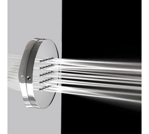 Форсунка боковая BOSSINI TONDO FLAT WALL 100x100 мм черный матовый I00175.073