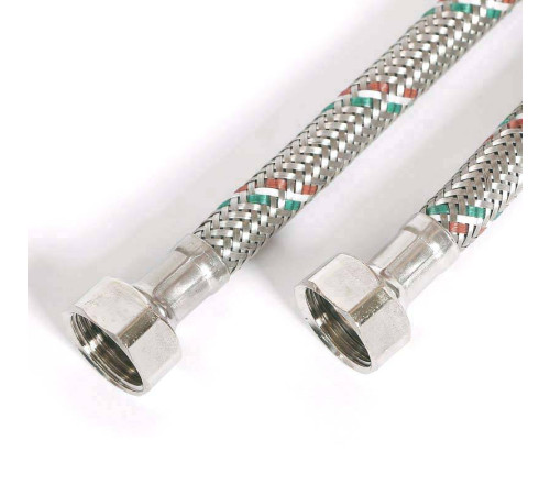 Гибкая подводка для воды Uni-Fitt DN 8 1/2 ВВ 30 см нержавеющая сталь 500S2003