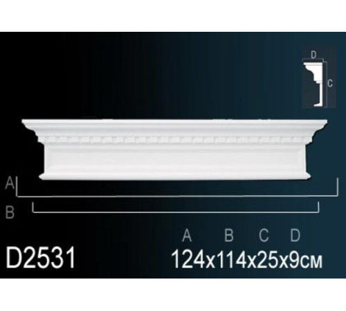 Обрамление дверного проема Perfect D2531