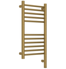 Полотенцесушитель электрический Сунержа Богема 3.1 прямая 300x600 мм правое состаренная латунь браш 051-6005-6030