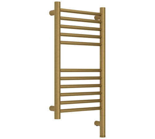 Полотенцесушитель электрический Сунержа Богема 3.1 прямая 300x600 мм правое состаренная латунь браш 051-6005-6030