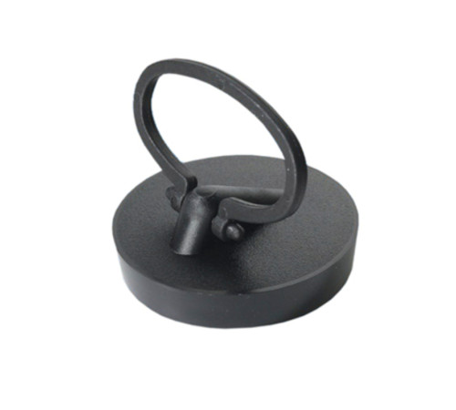 Пробка для слива MasterProf универсальная D70/85/113 мм с круглым держателем черная 507209