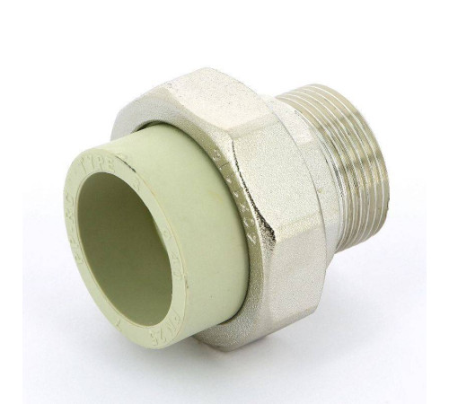 Муфта полипропиленовая FV-Plast разъемная с наружной резьбой 40x1 1/4 237040