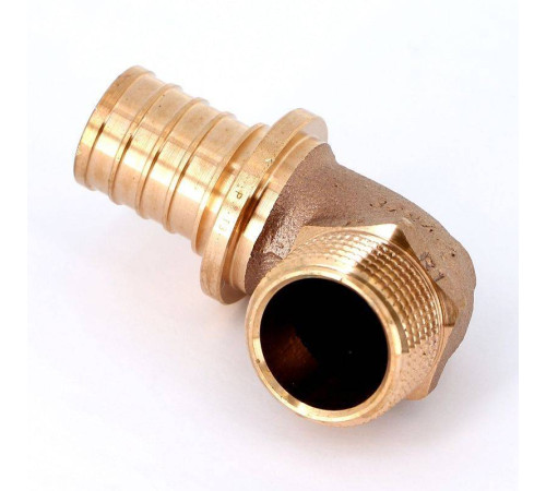 Угольник-переходник REHAU RAUTITAN RX+ 32х1 НР бронза 456352