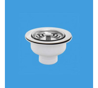 Выпуск McAlpine 113 мм с фильтрующей пробкой выход 1 1/2 MRSKW7ST