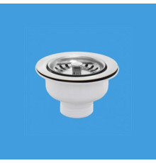 Выпуск McAlpine 113 мм с фильтрующей пробкой выход 1 1/2 MRSKW7ST