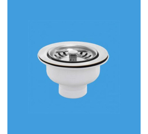 Выпуск McAlpine 113 мм с фильтрующей пробкой выход 1 1/2 MRSKW7ST