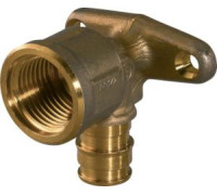 Водорозетка Uponor Smart Aqua Q&E 20-Rp 1/2 L=43 мм латунь 1023035