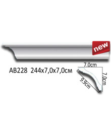 Карниз потолочный Perfect AB228 полиуретановый AB228