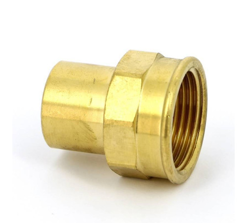 Муфта-вставка Viega 94246G 28 мм х 1 ВР бронза под пайку 117849