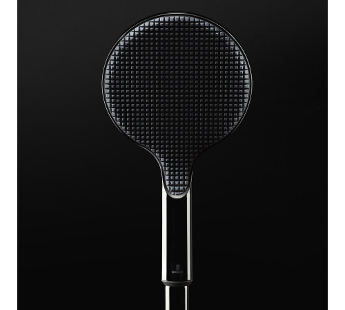 Душевой комплект Bossini Apice с ручным душем, штангой, держателем и шлангом, черный матовый DA5059-N.073