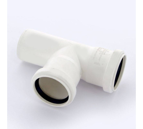 Тройник канализационный REHAU RAUPIANO PLUS 50/50/87° 121254