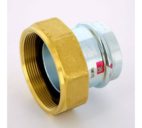 Муфта пресс Viega Prestabo с накидной гайкой 54х2 1/2 оцинкованная сталь 601133