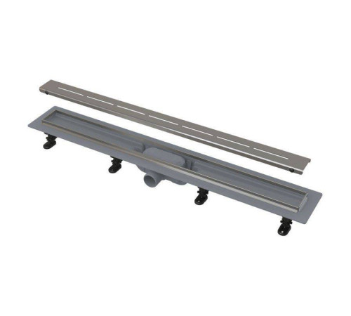 Душевой лоток Alca APZ18 Simple 850 мм с порогами из нержавеющей стали APZ18-850M