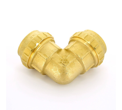 Угол обжимной Tiemme 50х50 мм для ПНД труб 3400020