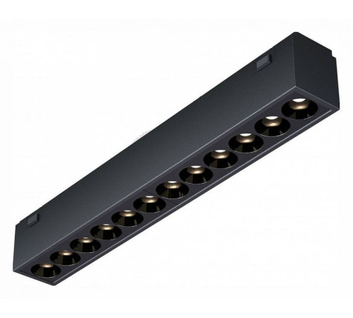 Накладной светильник iLedex Technical VISION48/25 4825-039-L197-12W-36DG-3000K-BK