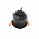 Встраиваемый светильник iLedex Technical Mars DIM 107-7W-D64-4000K-24DG-BK