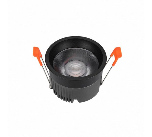 Встраиваемый светильник iLedex Technical Mars DIM 112-12W-D80-3000K-24DG-BK