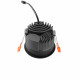 Встраиваемый светильник iLedex Technical Mars DIM 112-12W-D80-3000K-24DG-BK