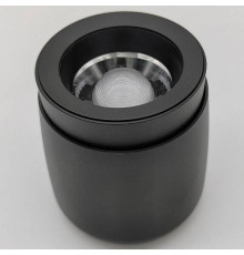 Накладной светильник iLedex Metrica 114-12W-D90-4K-ZOOM-BK