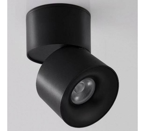 Накладной светильник iLedex Metrica 115-12W-D70-4K-55DG-BK