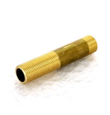 Сгон латунный Tiemme 1/2 x 100 мм наружная резьба 1500286